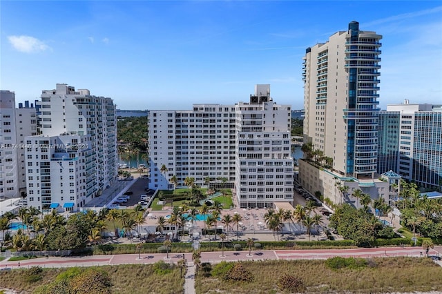 view of property featuring a water view