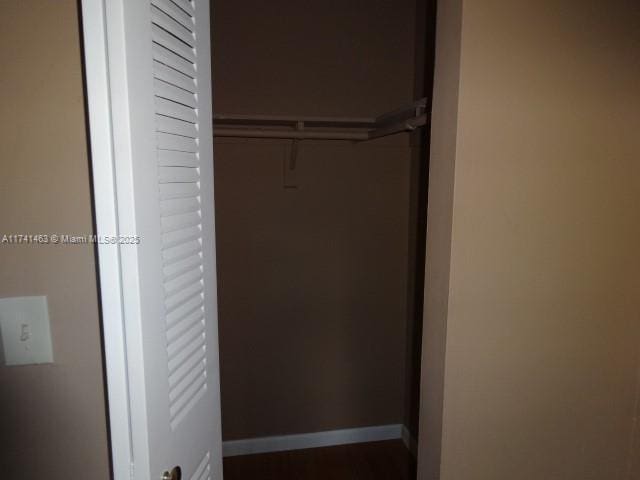 view of closet