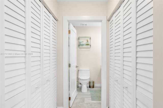 bathroom with toilet