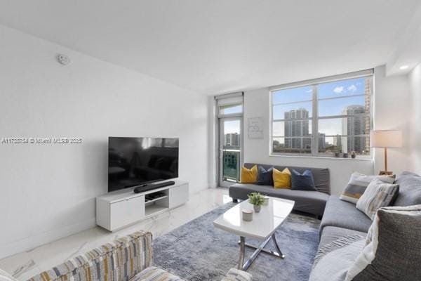 view of living room