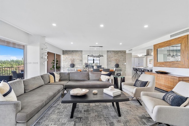 view of living room