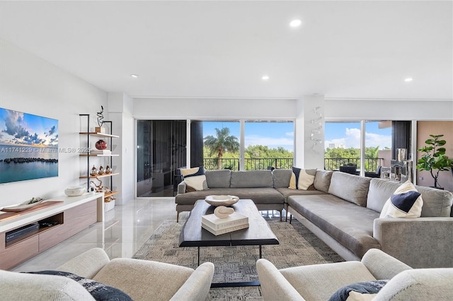 view of living room