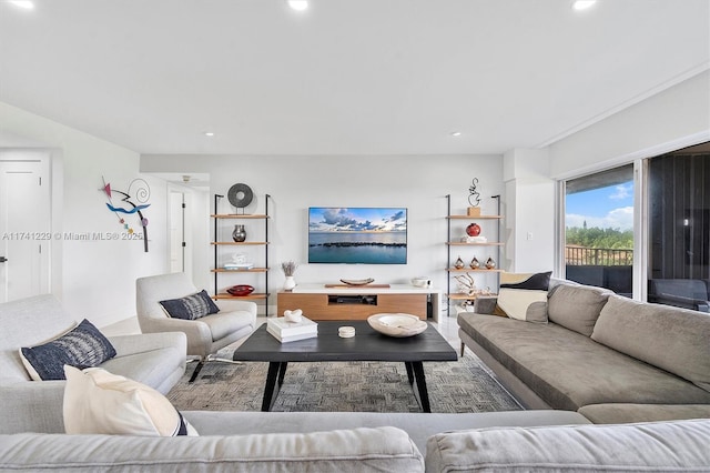 view of living room