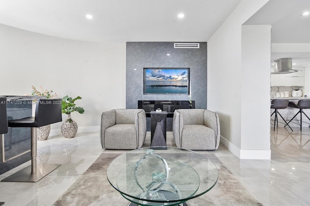 view of living room