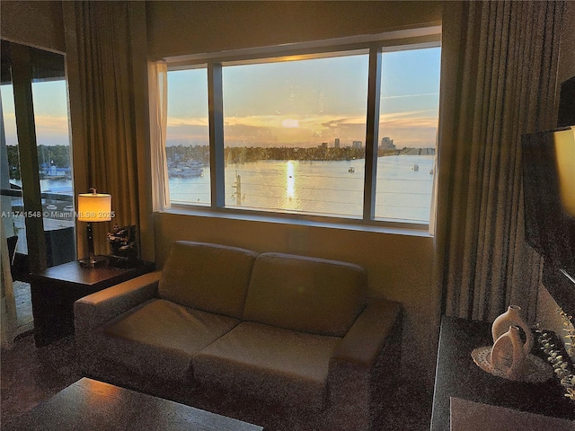 777 N Ocean Dr Unit S401, Hollywood, FL 33019 - view of living room