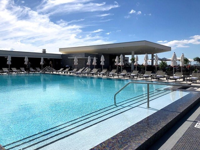 777 N Ocean Dr Unit S401, Hollywood, FL 33019 - pool with a patio and fence