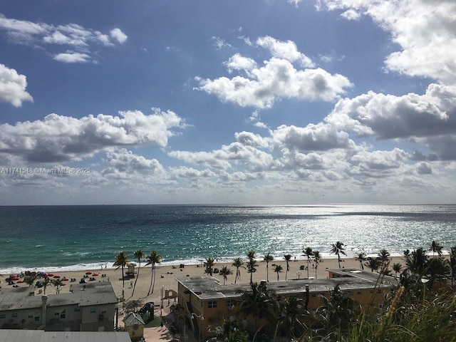 777 N Ocean Dr Unit S401, Hollywood, FL 33019 - water view with a view of the beach