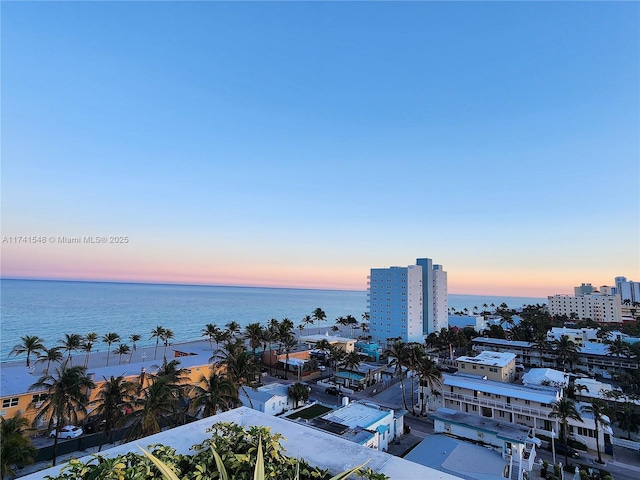 777 N Ocean Dr Unit S401, Hollywood, FL 33019 - exterior space featuring a water view and a view of city