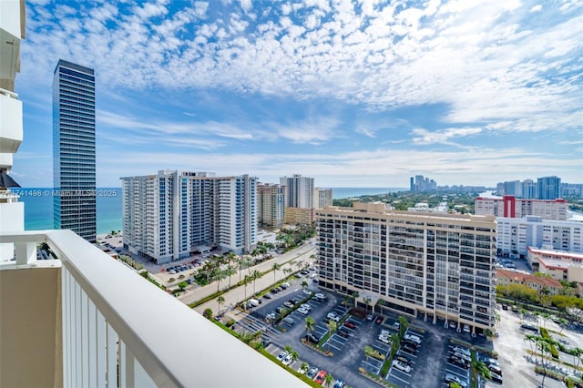 1985 S Ocean Dr Unit 22G, Hallandale Beach, FL 33009 - exterior space with a water view