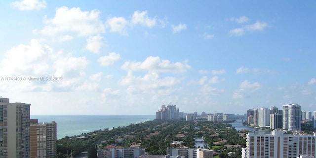 1985 S Ocean Dr Unit 22G, Hallandale Beach, FL 33009 - exterior space with a water view
