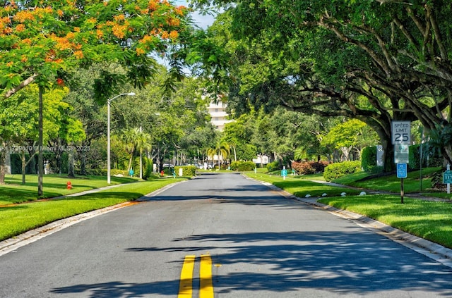 view of street