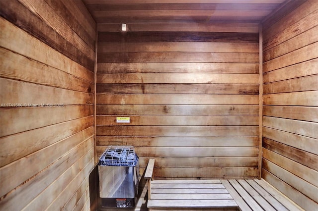 view of sauna / steam room