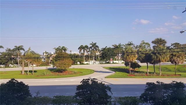 view of home's community featuring a yard