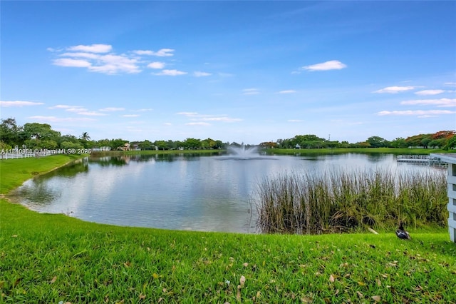 property view of water