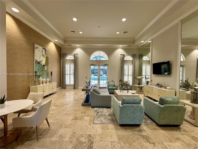 view of community lobby