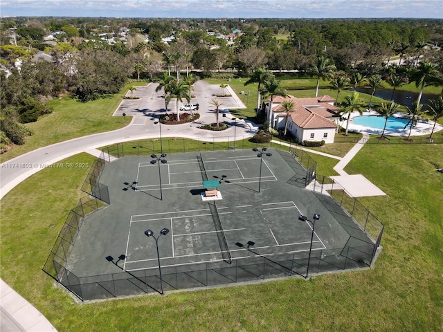drone / aerial view