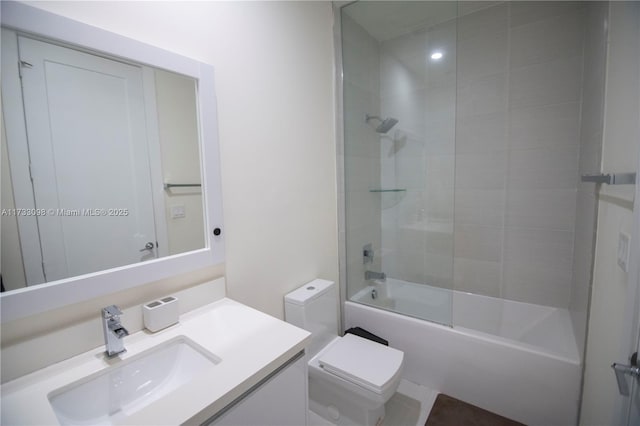 6475 NW 104th Ct Unit 6475, Doral, FL 33178 - full bathroom with vanity and bathtub / shower combination