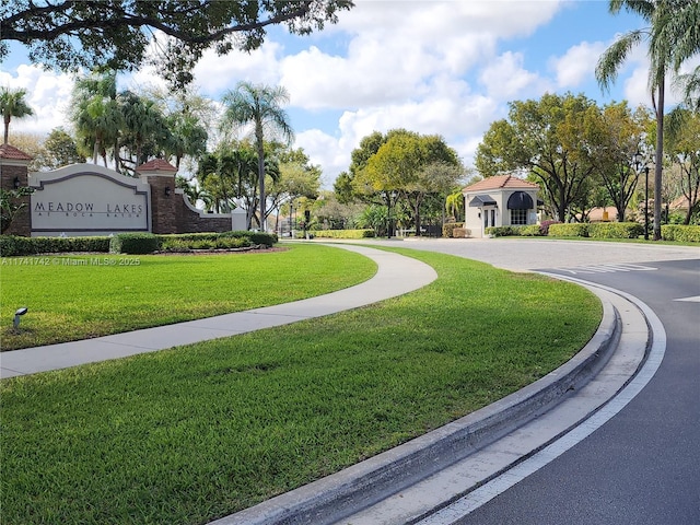 10265 N Serene Meadow Dr N, Boca Raton, FL 33428 - view of home's community featuring a yard