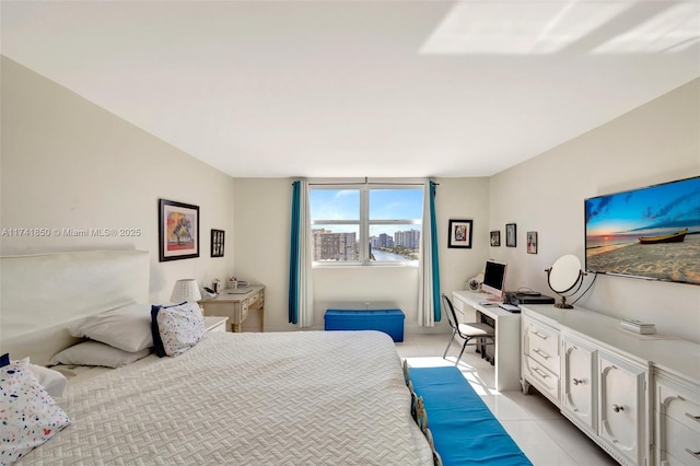 1833 S Ocean Dr Unit 1612, Hallandale Beach, FL 33009 - bedroom featuring light tile patterned floors