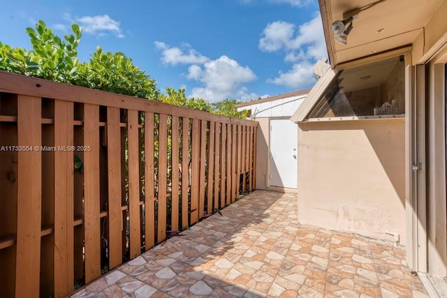 view of patio