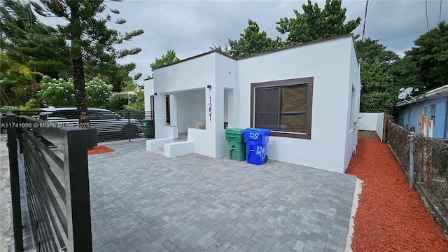 exterior space with a patio area