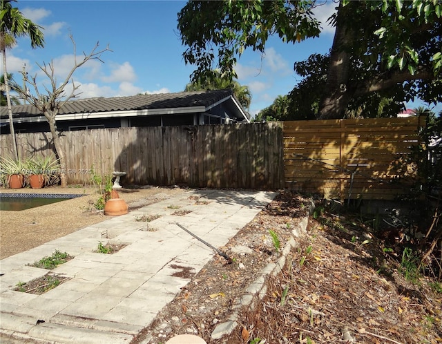 view of patio