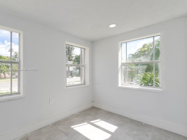 view of unfurnished room