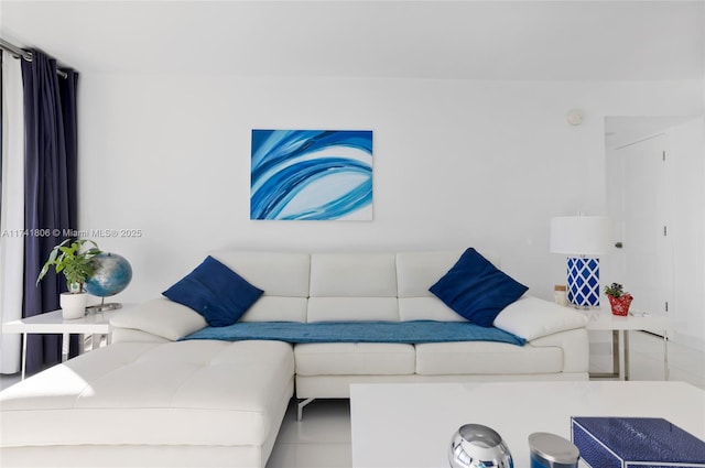 view of living room