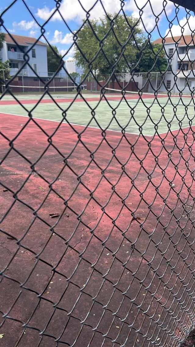 view of sport court