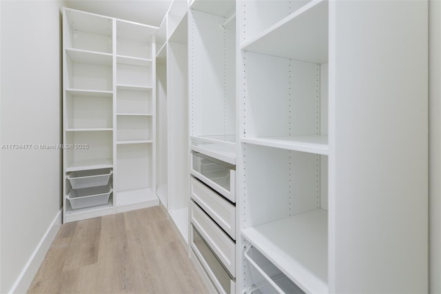1617 NE 11th St Unit 1, Fort Lauderdale, FL 33304 - spacious closet with light wood finished floors