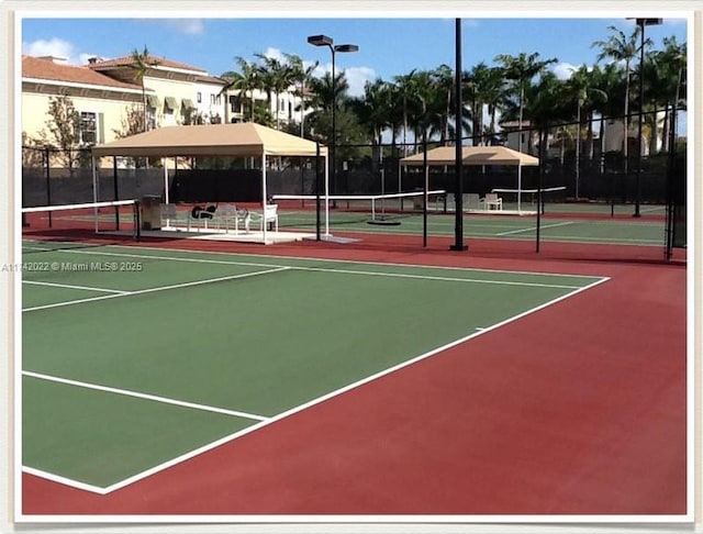 view of sport court featuring basketball court