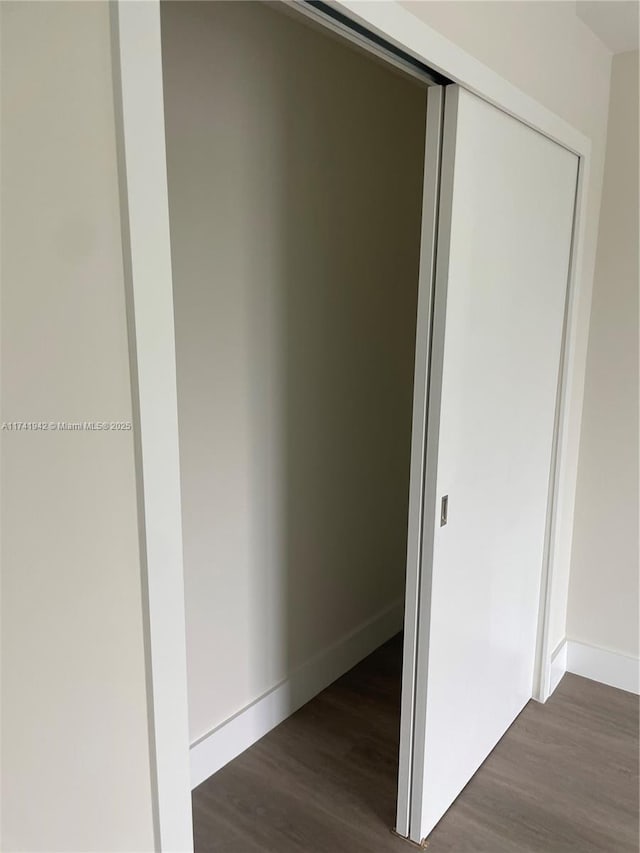 view of closet