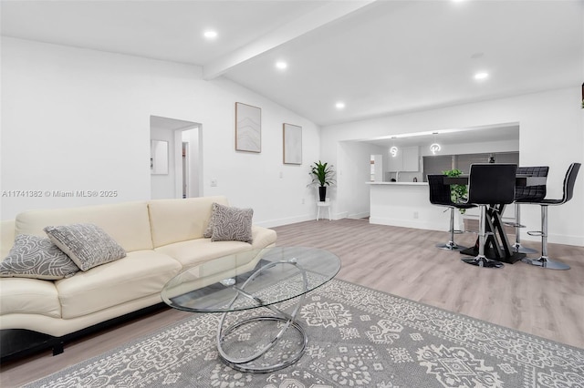 658 SW 1st Ct, Boynton Beach, FL 33426 - living area with wood finished floors and recessed lighting