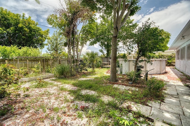 658 SW 1st Ct, Boynton Beach, FL 33426 - view of fenced backyard