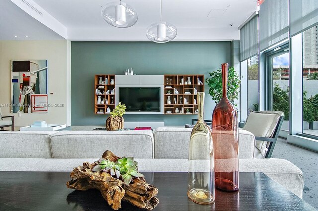 460 NE 28th St Unit 1404, Miami, FL 33137 - view of living room