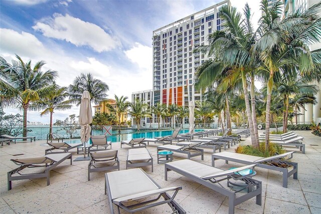 460 NE 28th St Unit 1404, Miami, FL 33137 - community pool with a patio area