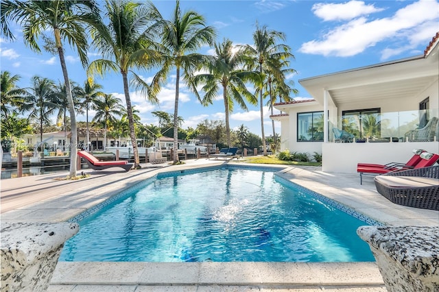12905 Cherry Rd, North Miami, FL 33181 - view of outdoor pool