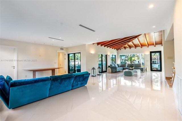 lobby featuring visible vents