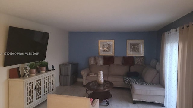 view of living room