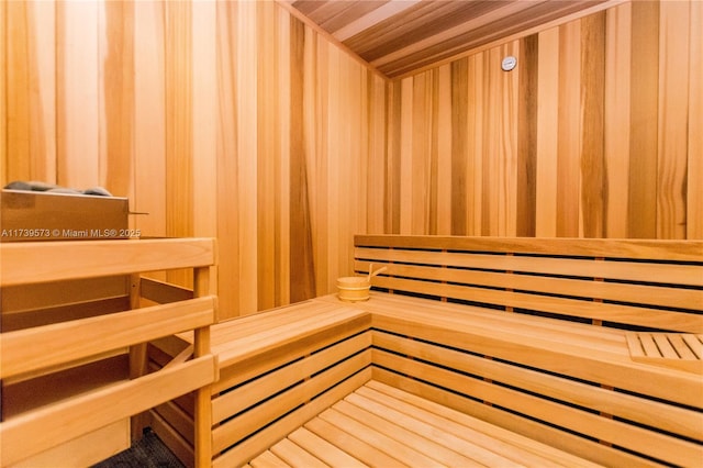 view of sauna / steam room