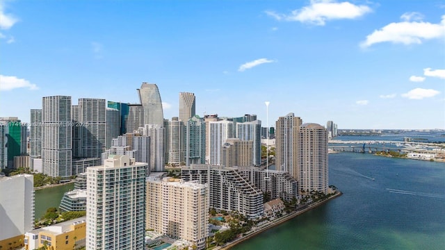 540 Brickell Key Dr Unit 1519, Miami, FL 33131 - city view with a water view