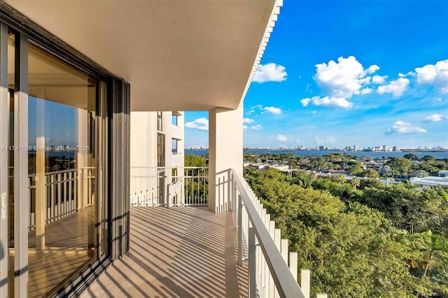 2000 Towerside Ter Unit 910, Miami, FL 33138 - balcony with a water view