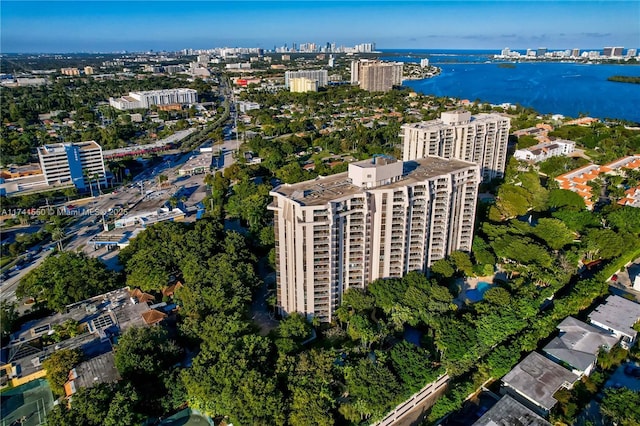 2000 Towerside Ter Unit 910, Miami, FL 33138 - aerial view of property's location featuring nearby urban area and a nearby body of water