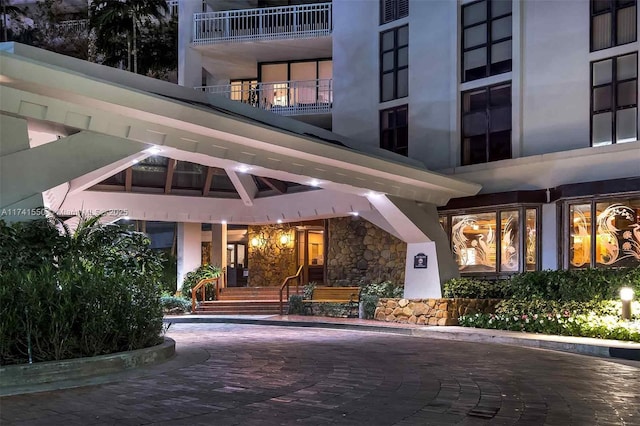 2000 Towerside Ter Unit 910, Miami, FL 33138 - entrance to property with stone siding