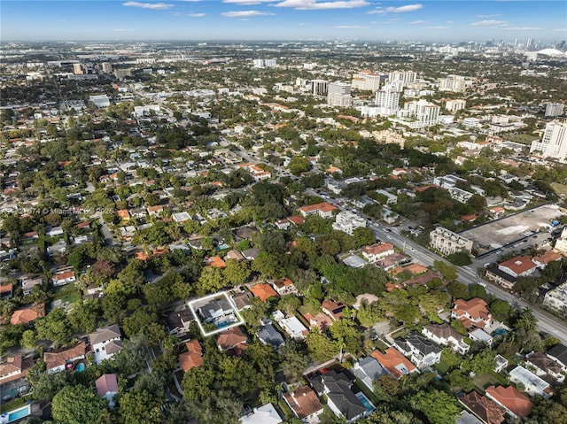 birds eye view of property featuring a residential view