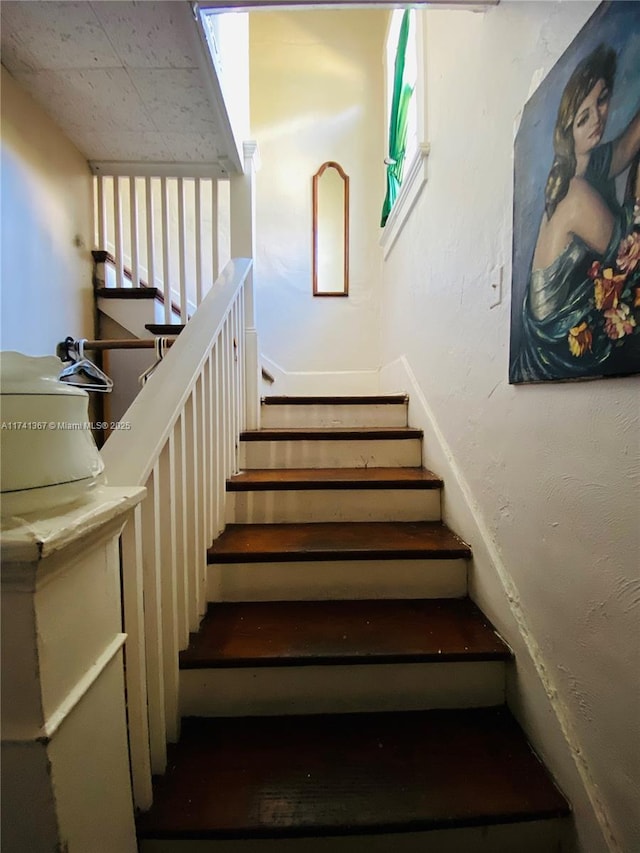 view of stairs