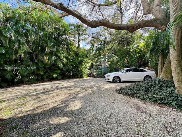 view of parking