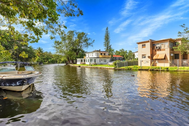 property view of water