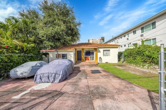 view of rear view of property