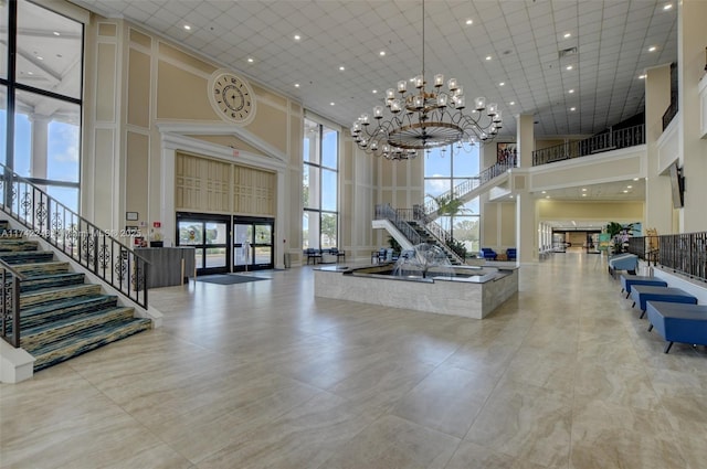 view of building lobby